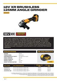 Dewalt reklamblad Sida 20