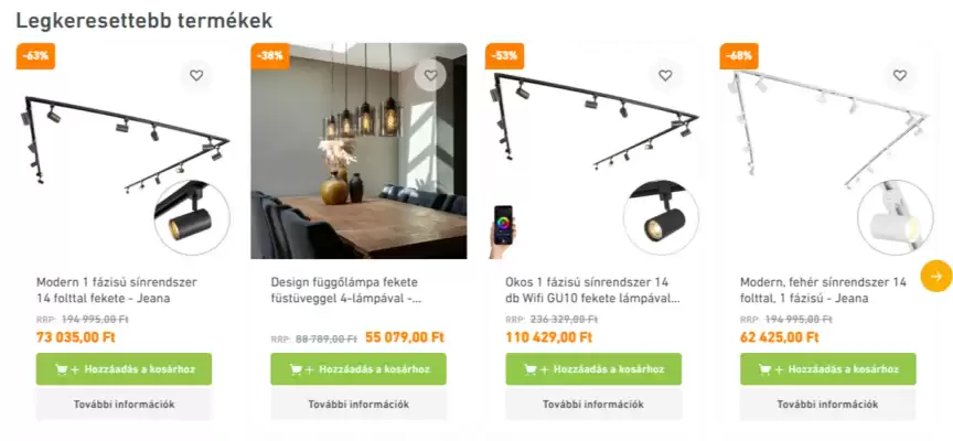 Lámpa és Fény akciós újság