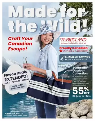 Fabricland flyer (valid until 15-05)