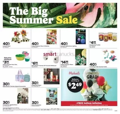 Michaels flyer (valid until 14-05)