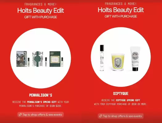 Holt Renfrew flyer (valid until 15-05)