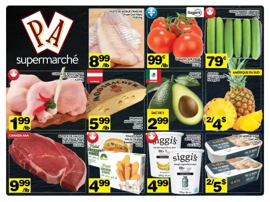 Supermarché PA flyer (valid until 16-05)