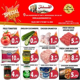 Al-Quds Supermarket flyer week 19 Page 1