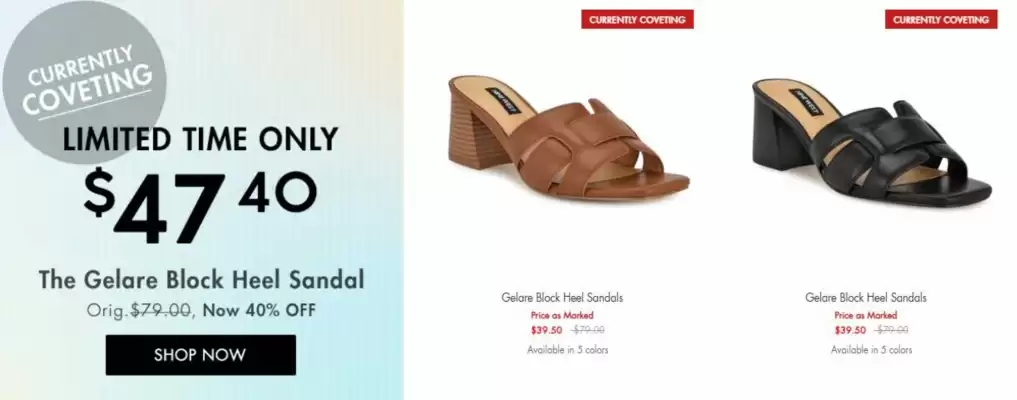 Catálogo Nine West (válido hasta 31-05)