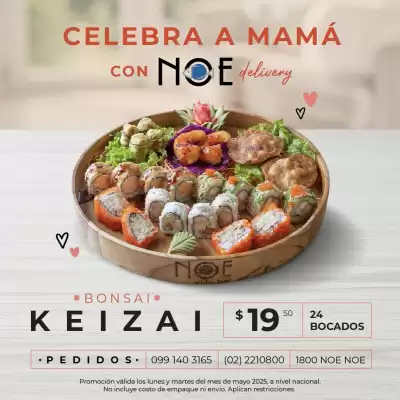 Catálogo Noe Sushi Bar (válido hasta 31-05)