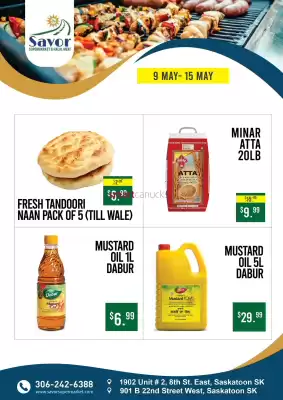 Savor Supermarket flyer (valid until 15-05)