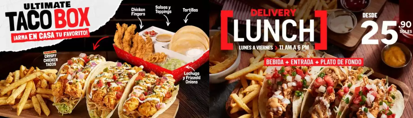 Catálogo TGI Friday's (válido hasta 31-05)