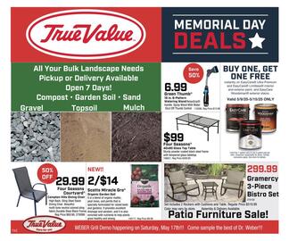 True Value Weekly Ad Page 1