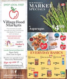 Village Food Markets flyer week 19 Page 1