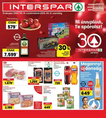 Interspar akciós újság