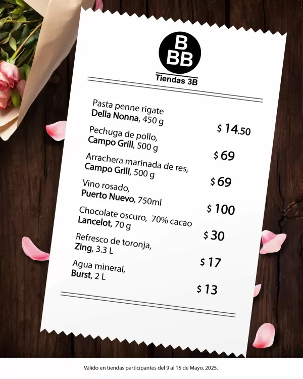 Catálogo Tiendas Tres B (válido hasta 15-05)