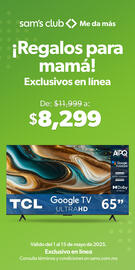 Catálogo Sam's Club semana 19 Página 1