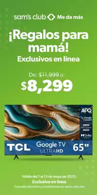 Catálogo Sam's Club (válido hasta 15-05)