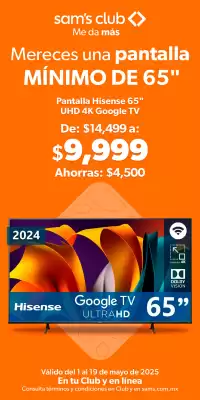 Catálogo Sam's Club (válido hasta 19-05)