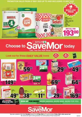 Spar Savemor catalogue