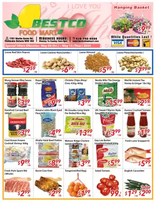 Bestco Food Mart flyer (valid until 15-05)