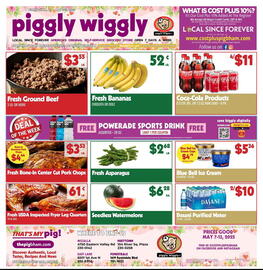 Piggly Wiggly Weekly Ad week 19 Page 1