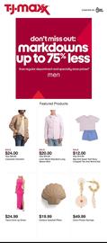 TJ Maxx Weekly Ad week 19 Page 1