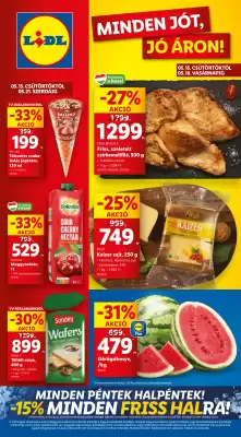 Lidl akciós újság
