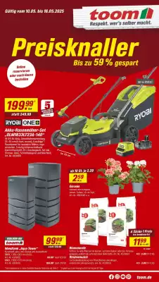 toom Baumarkt Prospekt (gültig bis 16-05)