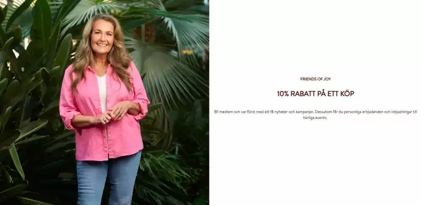 Joy Shop reklamblad (giltig till och med 16-05)