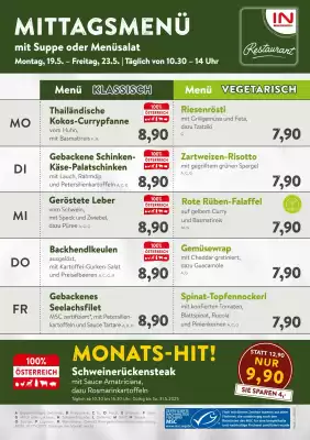 Interspar Restaurant Flugblatt (gültig bis 23-05)