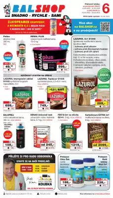 Barvy a laky drogerie leták (platné do 30-05)