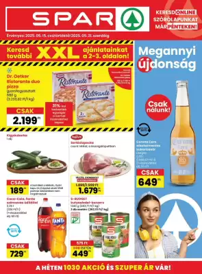 Spar akciós újság