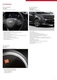 Toyota akciós újság | Corolla Oldal 7