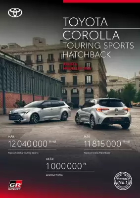 Toyota akciós újság (érvényes eddig: 12-08)