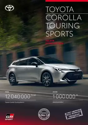 Toyota akciós újság (érvényes eddig: 31-05)