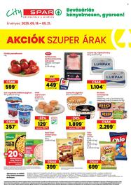 Spar akciós újság hét 20 Oldal 1