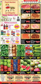 La Chiquita Food Market Weekly Ad week 19 Page 1