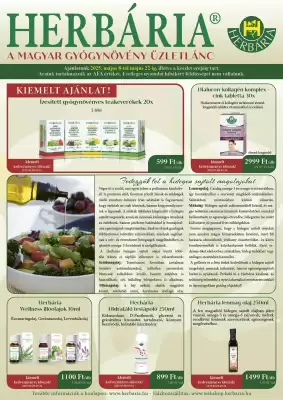 Herbária akciós újság (érvényes eddig: 22-05)