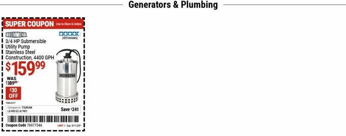Harbor Freight Tools Weekly Ad Page 3