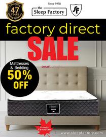 The Sleep Factory flyer week 19 Page 1