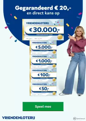 Vriendenloterij folder (geldig t/m 18-05)