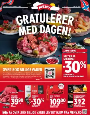 Meny Kundeavis (gyldig til 17-05)