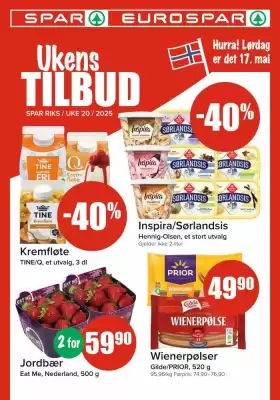 Spar Kundeavis (gyldig til 16-05)