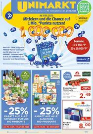 Unimarkt Flugblatt Seite 1
