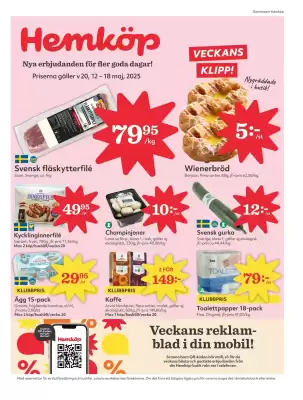 Hemköp reklamblad (giltig till och med 18-05)