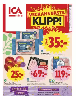 ICA Nära reklamblad (giltig till och med 18-05)