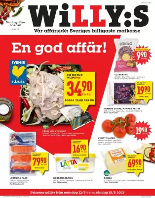 Willys reklamblad (giltig till och med 18-05)