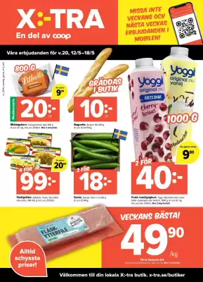 Coop Extra reklamblad (giltig till och med 18-05)
