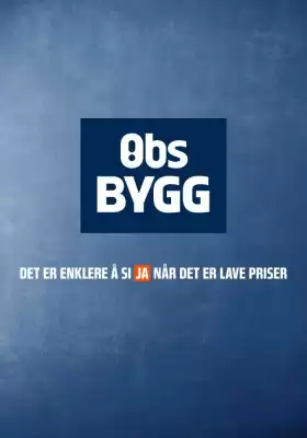 Obs Bygg Kundeavis (gyldig til 24-05)