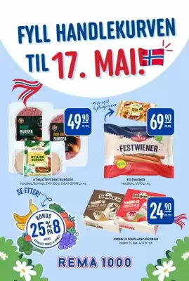 Rema 1000 Kundeavis (gyldig til 17-05)