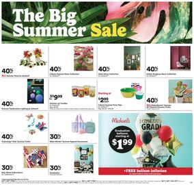 Michaels Weekly Ad week 20 Page 1