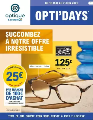 Catalogue E.Leclerc Optique (valable jusqu'au 7-06)