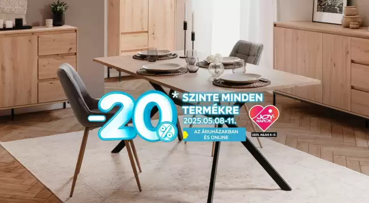 Möbelix akciós újság (érvényes eddig: 18-05)