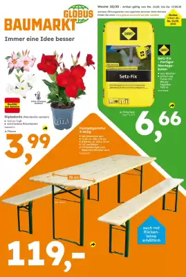 Globus Baumarkt Prospekt (gültig bis 17-05)